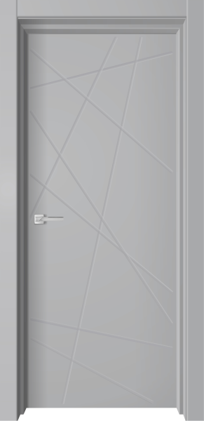 Межкомнатная дверь PREMIATA 6 Софт серый